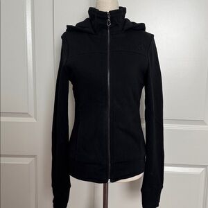 FOX Racing Legacy Hoodie Zipper Jacket Hooded Sweatshirt Coat Black Green S